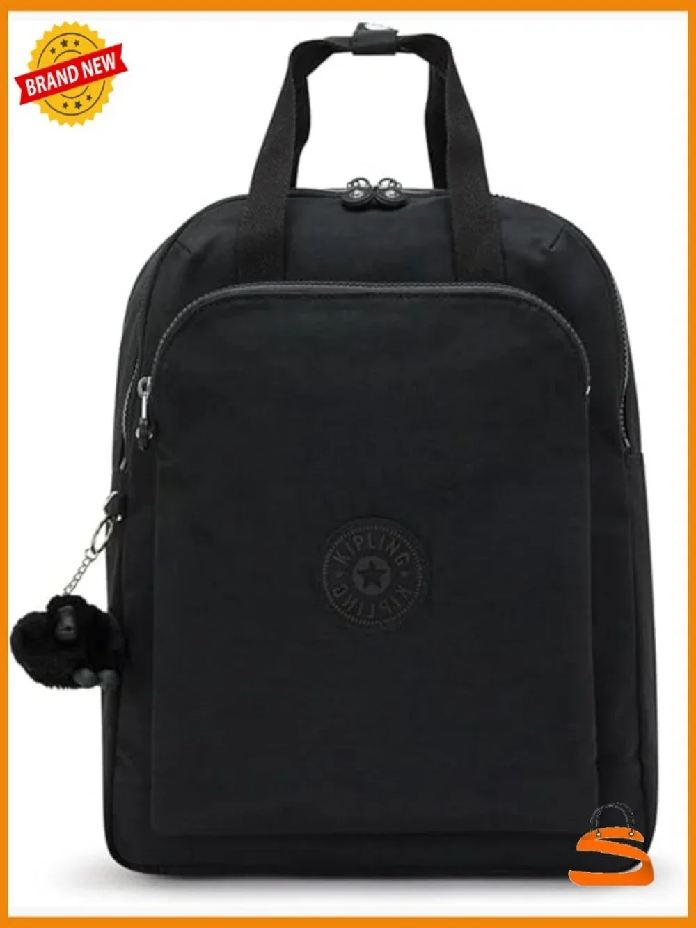 Women's Nylon Daypack Backpack with Laptop Compartment